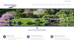 Desktop Screenshot of mainegraphics.com