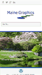 Mobile Screenshot of mainegraphics.com